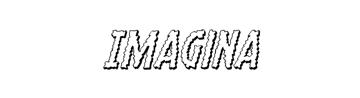 Ampire 3D Italic  Free Fonts Download