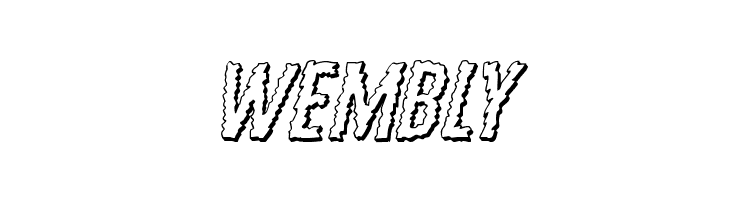 Ampire 3D Italic  Free Fonts Download