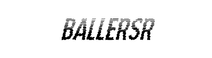 Ampire Halftone Italic  Free Fonts Download