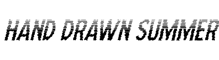 Ampire Halftone Italic  Free Fonts Download