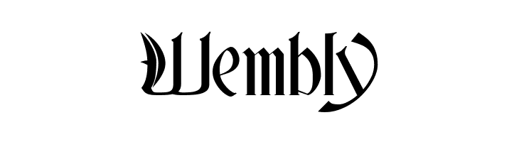 Glastonbury Wide  Free Fonts Download