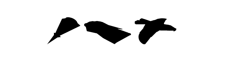 Famous Spaceships 2  Free Fonts Download