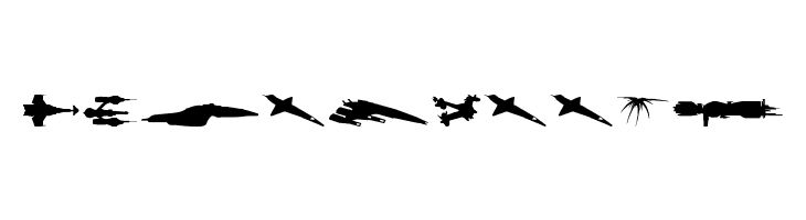 Famous Spaceships 2  Free Fonts Download