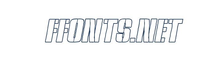 Rumble Tumble Outline Italic font — Lorem ipsum body text preview