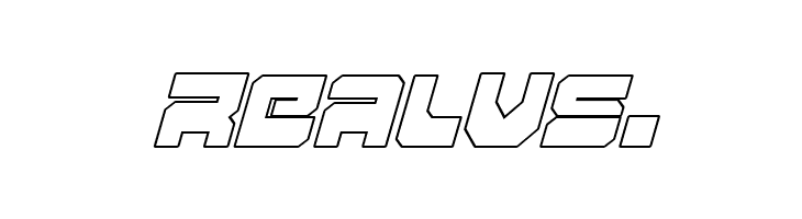 Yamagachi 2050 Outline Italic  Free Fonts Download