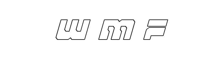 Yamagachi 2050 Outline Italic  Free Fonts Download