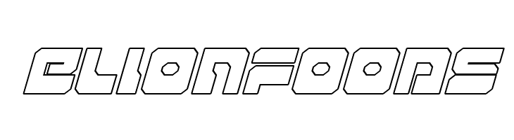 Yamagachi 2050 Outline Italic  Free Fonts Download