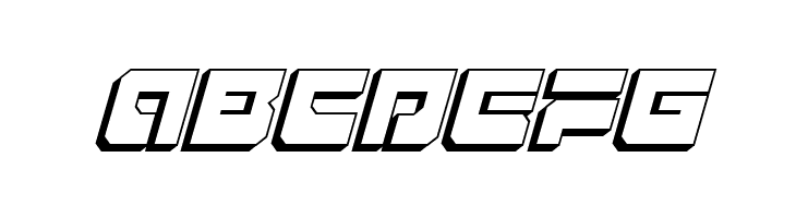 Yamagachi 2050 3D Italic  Free Fonts Download