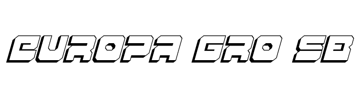 Yamagachi 2050 3D Italic  Free Fonts Download