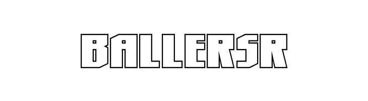 Hero Worship Outline  Free Fonts Download