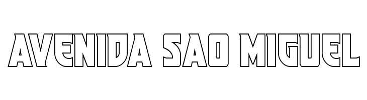 Kung-Fu Master Outline  Free Fonts Download