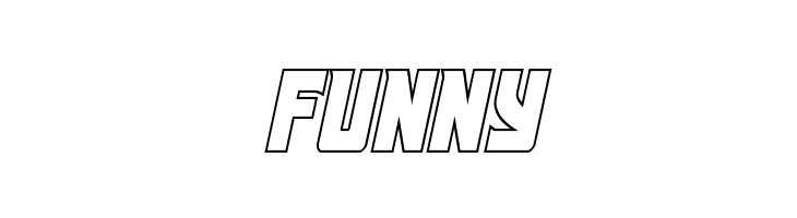 Kung-Fu Master Outline Italic  Free Fonts Download