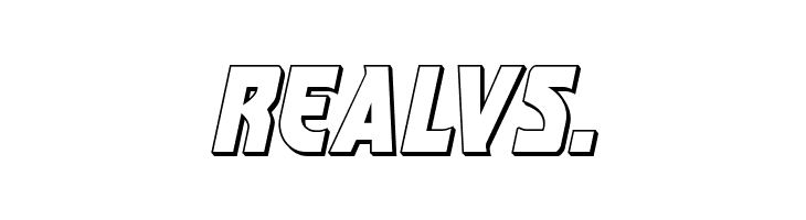 Kung-Fu Master 3D Italic  Free Fonts Download