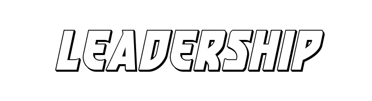 Kung-Fu Master 3D Italic  Free Fonts Download