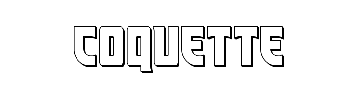 Kung-Fu Master 3D  Free Fonts Download