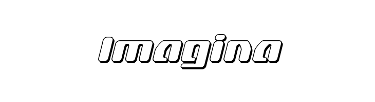 Delta Phoenix 3D Italic  Free Fonts Download