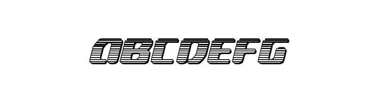 Delta Phoenix Chrome Italic  Free Fonts Download