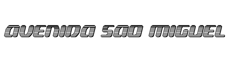 Delta Phoenix Chrome Italic  Free Fonts Download