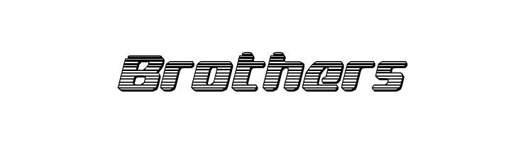 Delta Phoenix Chrome Italic  Free Fonts Download