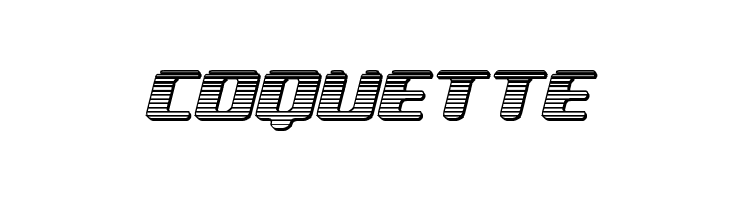 Delta Phoenix Chrome Italic  Free Fonts Download