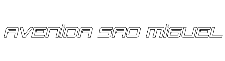 Blade Singer Outline Italic  Free Fonts Download