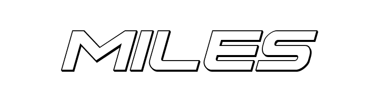 Neutron Dance 3D Italic  Free Fonts Download