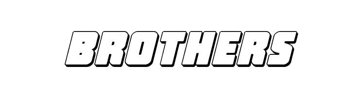 Inspector General 3D Italic  Free Fonts Download