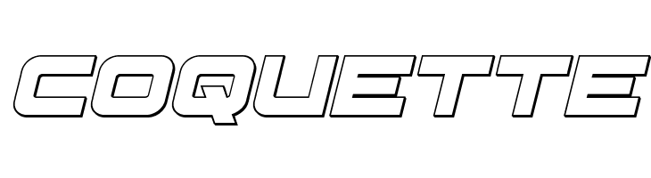 Pilot Command Outline Italic  Free Fonts Download