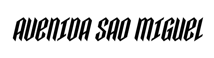 Saint Martyr Expanded Italic  Free Fonts Download