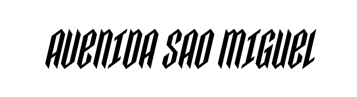 Saint Martyr Italic  Free Fonts Download