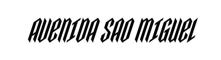 Saint Martyr Super-Italic  Free Fonts Download