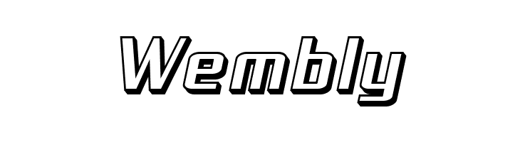 SF Theramin Gothic Shaded Oblique  Free Fonts Download