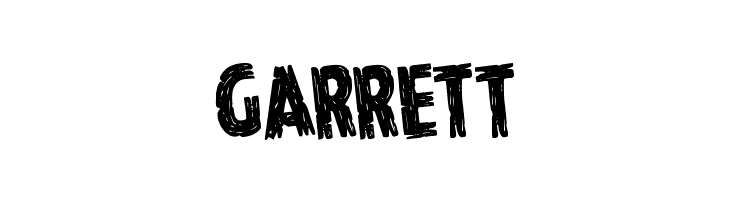 Hanging Tree Staggered Rotated  Free Fonts Download