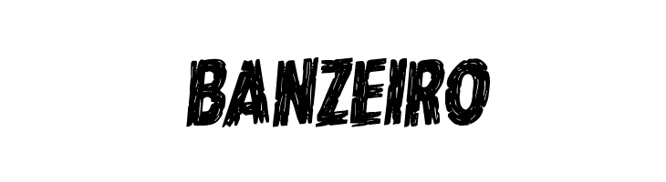 Hanging Tree Staggered Rotalic  Free Fonts Download