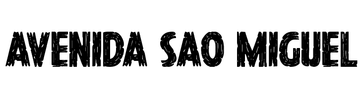 Hanging Tree Staggered  Free Fonts Download