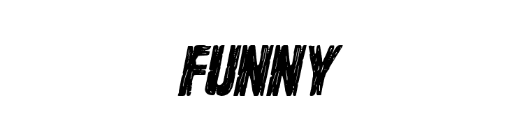 Hanging Tree Staggered Italic  Free Fonts Download