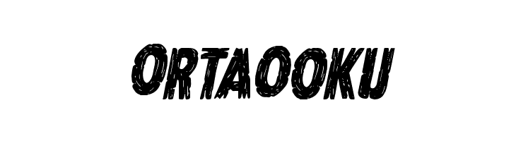 Hanging Tree Staggered Italic  Free Fonts Download
