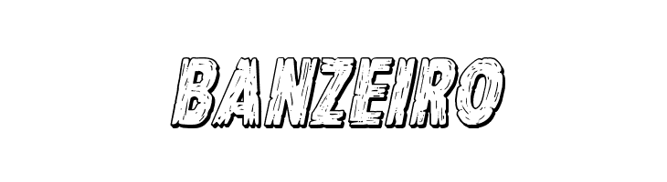 Hanging Tree 3D Italic  Free Fonts Download