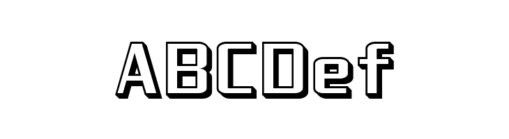 SF Theramin Gothic Shaded  Free Fonts Download