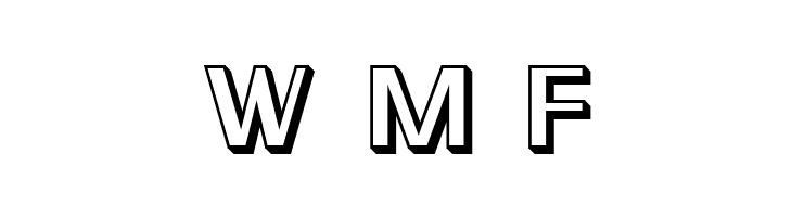 SF Theramin Gothic Shaded  Free Fonts Download