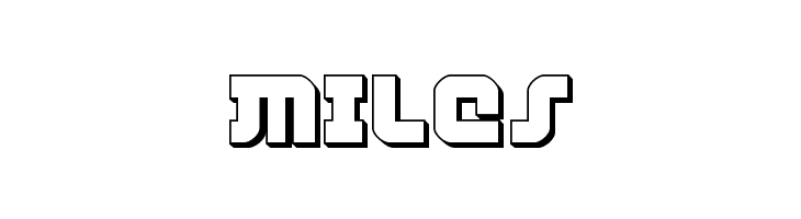 Combat Droid 3D  Free Fonts Download