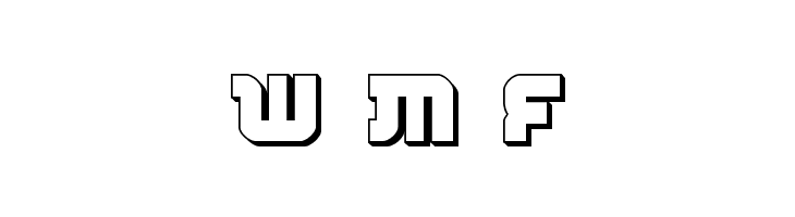 Combat Droid 3D  Free Fonts Download