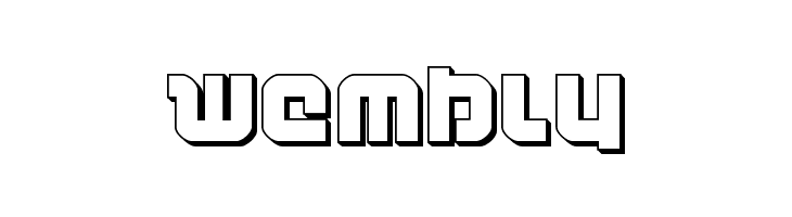 Combat Droid 3D  Free Fonts Download