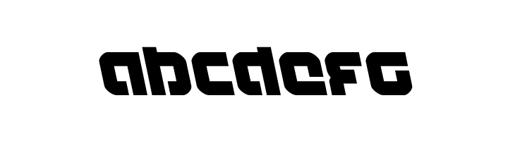 Combat Droid Leftalic  Free Fonts Download