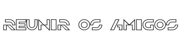 SF Solar Sailer Outline  Free Fonts Download