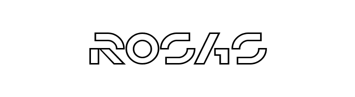 SF Solar Sailer Outline  Free Fonts Download