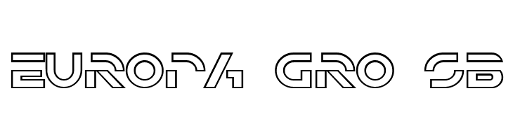 SF Solar Sailer Outline  Free Fonts Download