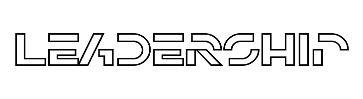 SF Solar Sailer Outline  Free Fonts Download