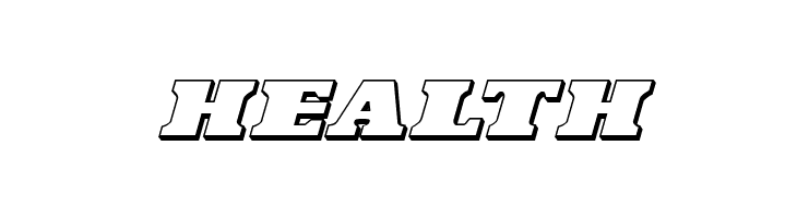 Laredo Trail 3D Italic  Free Fonts Download