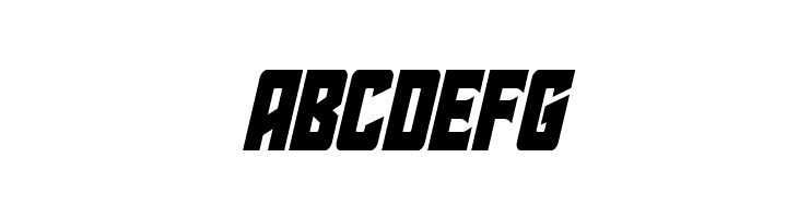 Star Guard Condensed Italic  Free Fonts Download